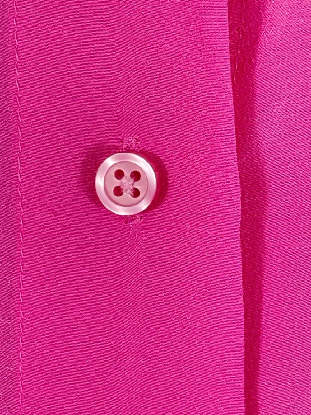 Banana Republic 100% Silk Pintuck Shell Blouse Pink Sleeveless Top 8 - Picture 9 of 13